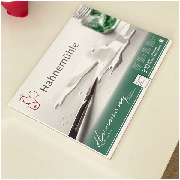 Hahnemühle Hahnemühle Harmony Ακουαρέλα θερμής έκθλιψης 12 Φύλλων 300g A4 14090889 4011367106607