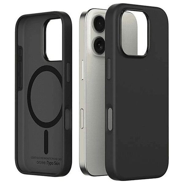 Θήκη Araree Araree Typoskin M iPhone 16 Pro 6,3" μαύρο/μαύρο AR20-02117A 14125475 8809961115844