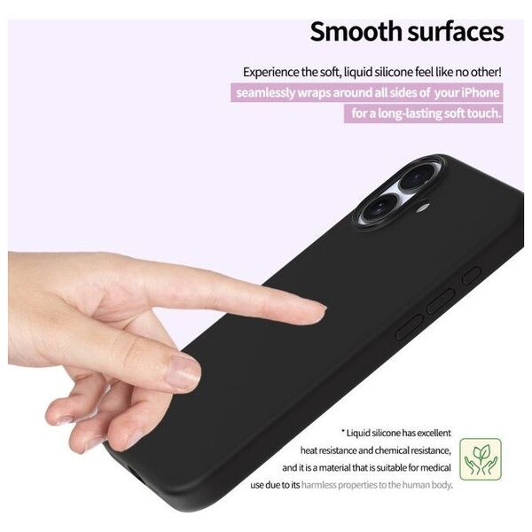Θήκη Araree Araree Typoskin M iPhone 16 Pro 6,3" μαύρο/μαύρο AR20-02117A 14125475 8809961115844