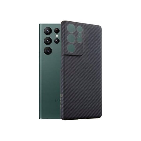 "MagForce Aramid Cover Galaxy S22 Ultra" Black