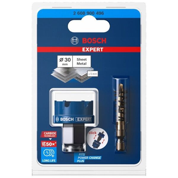BOSCH TCT EXPERT SHEETMET HOLE SAW 27mm
