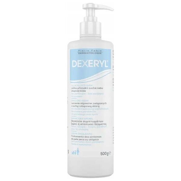 Ducray Dexeryl Emollient Kreminis Dry Skin 2x, 500g