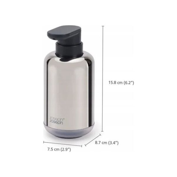 Joseph Joseph Joseph Joseph EasyStore Luxe Soap Pump     Stainless Steel