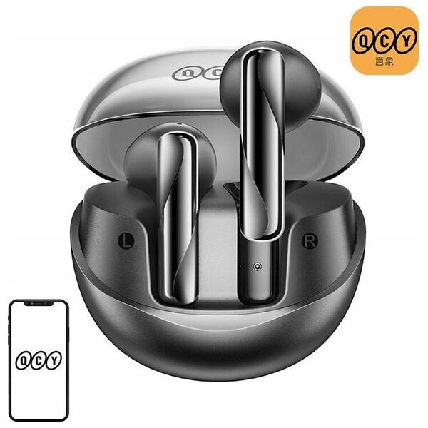 ML Słuchawki TWS QCY AilyBuds Clear T32 (czarne)