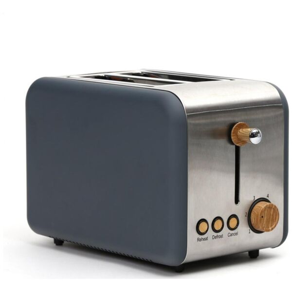 Toster Platinet PLATINET ELECTRIC TOASTER VELVET WOODEN GRAY [45466]