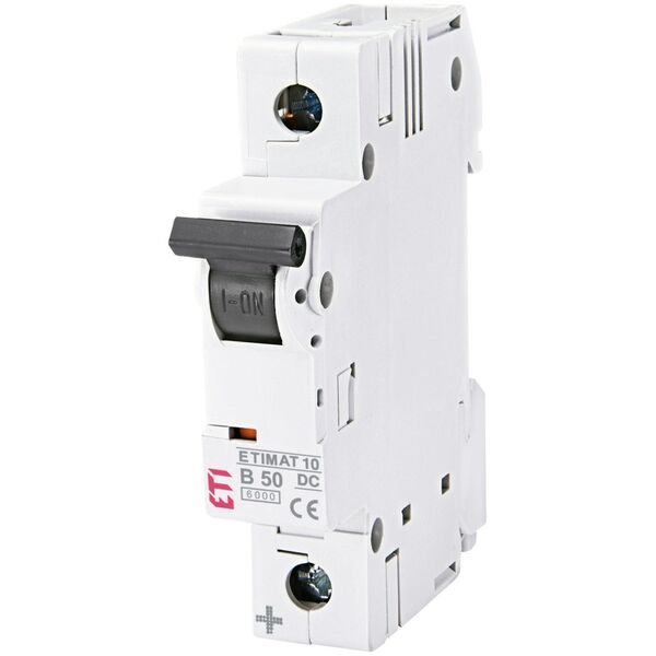 Etipo Αυτόματος διακόπτης ETI Polam Asti Etimat 10 002127721 1P B 50A 6kA DC 13477044 3838895421603