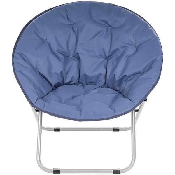 FOTEL CAMPINGOWY MOON 82x68x79CM GRANATOWY ENERO CAMP