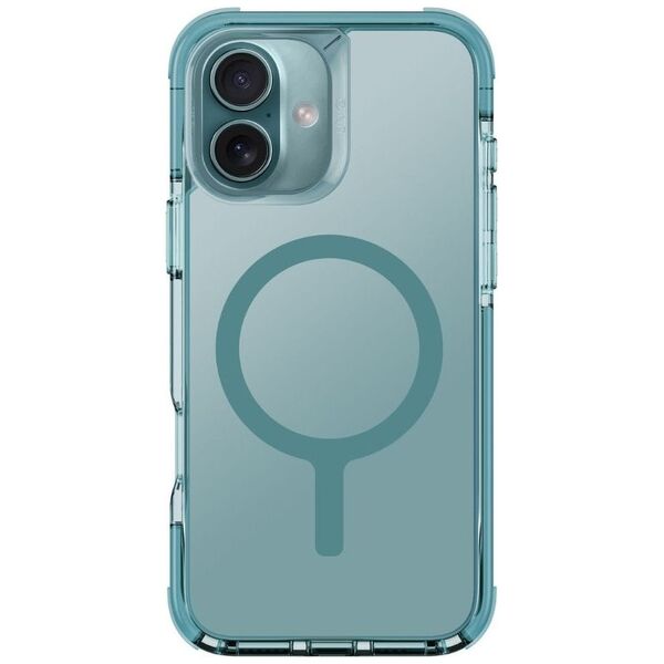 UNIQ Combat iPhone 16 Plus 6.7" Magclick Charging case green/teal green