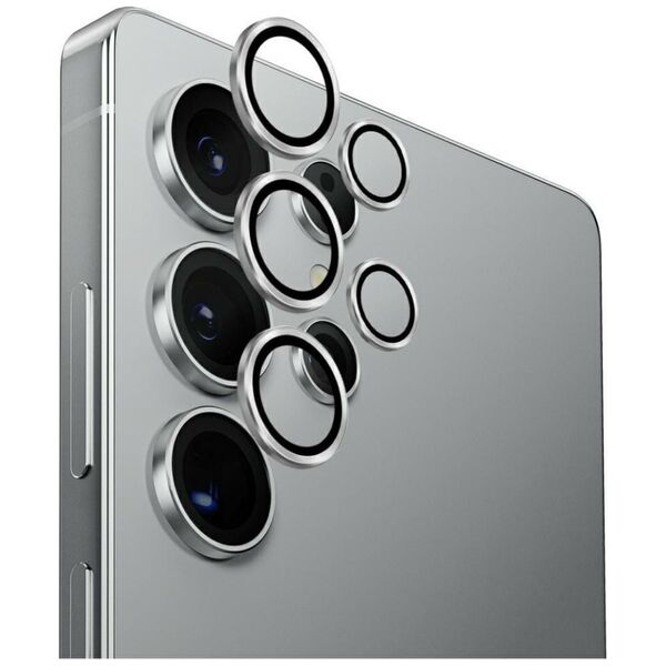 UNIQ Optix Aluminum Camera Lens for Samsung Galaxy S25 Ultra Silver