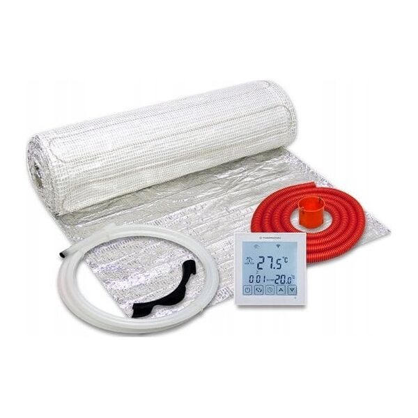Zestaw mata grzejna jednostronnie zasilana WT 2010 AL, 150 W/m2, 10,0 m2, regulator TVT 31 WiFi