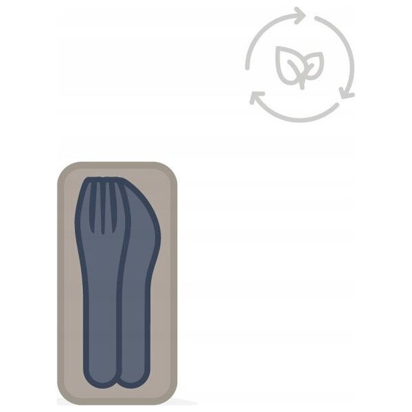 Monbento Pocket Color Blue Infinity niebieskie