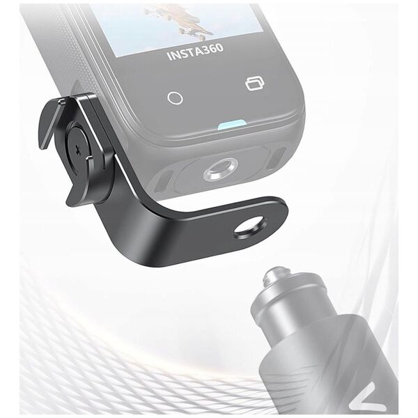 Adapter Uchwyt Mocowanie na 1/4'' Stopka ISO do Insta360 X4 X3 X 4 3 One X2 / AC 22
