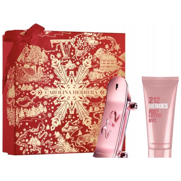 ZESTAW Carolina Herrera 212 Heroes EDP 80ml + BL 100ml