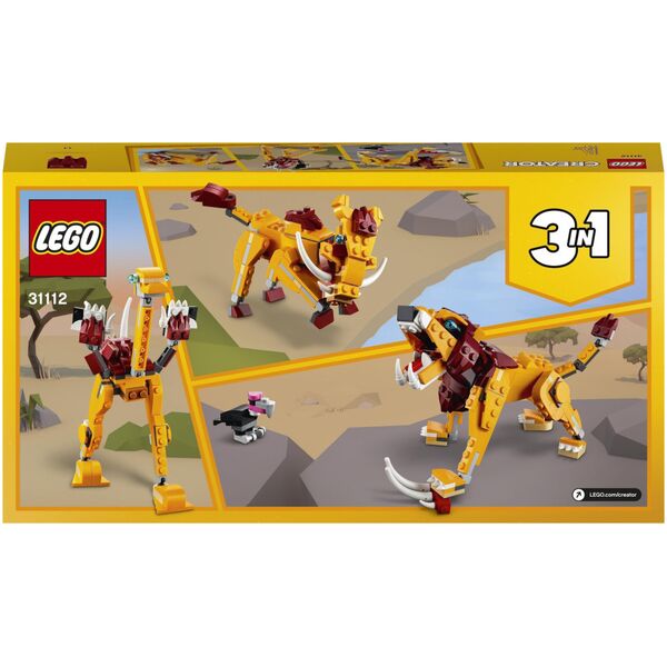 LEGO Creator Dziki lew (31112)