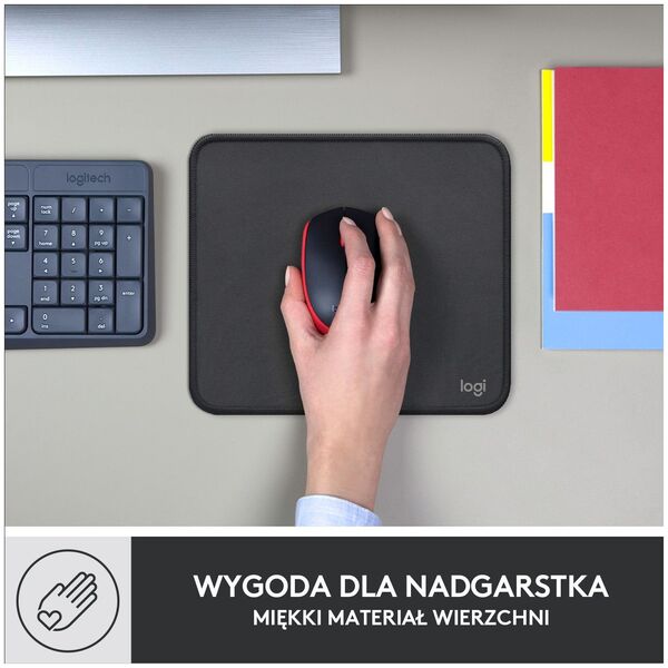 Mysz Logitech M190 Full-size (910-005908) + Studio Series - GRAPHITE (956-000049)