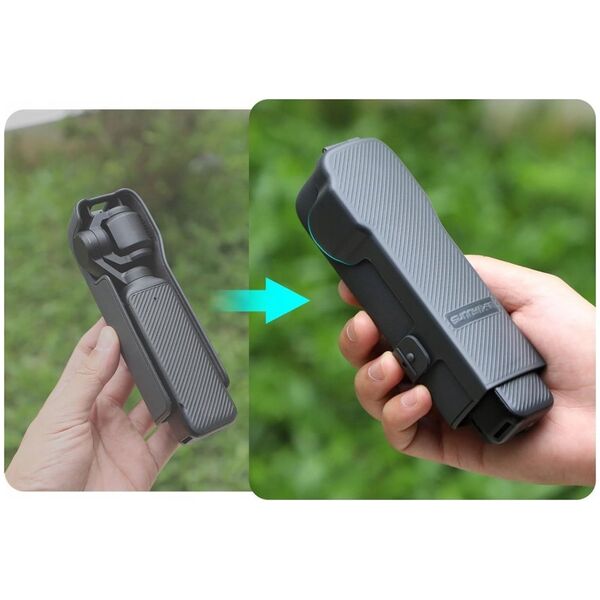 Futerał Etui Case Osłona Klapka + Paski do Kamery DJI OSMO POCKET 3 / K933