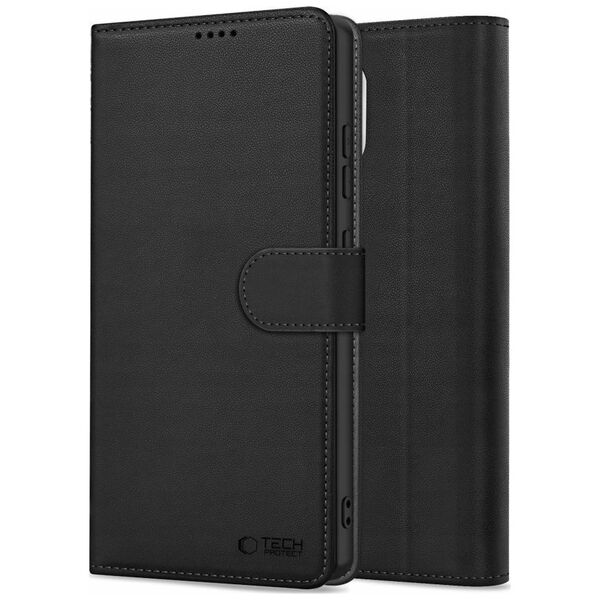 TECH-PROTECT WALLET XIAOMI REDMI NOTE 14 PRO 5G / PRO+ PLUS 5G / POCO X7 5G MATTE BLACK