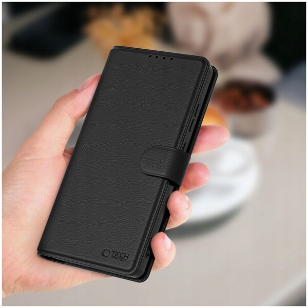 TECH-PROTECT WALLET XIAOMI REDMI NOTE 14 PRO 5G / PRO+ PLUS 5G / POCO X7 5G MATTE BLACK