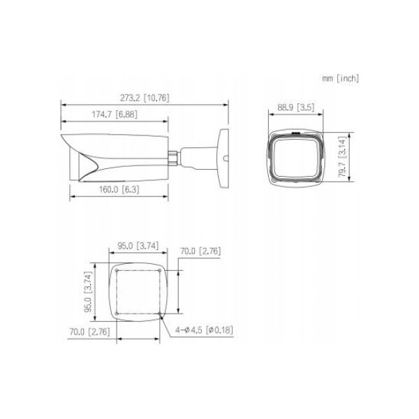 KAMERA WANDALOODPORNA IP IPC-HFW5541E-ZE-0735-S3 WizMind S - 5&nbsp|Mpx 7&nbsp|... 35&nbsp|mm - MOTOZOOM DAHUA