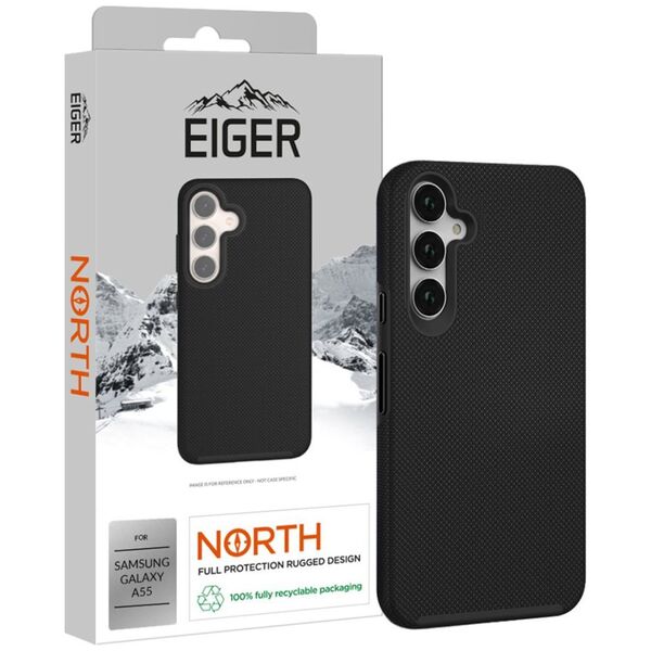 Eiger Eiger North Case Galaxy A55 μαύρο 13605977 5055821773928