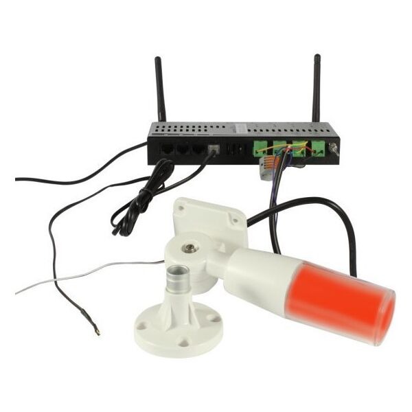 Allnet ALLNET MSR zbh. Signal/Warnlampe, Rot/Gelb/Grün/Buzzer einzeln ansteuerbar / FLASH-LIGHT 13692079 4038816146595