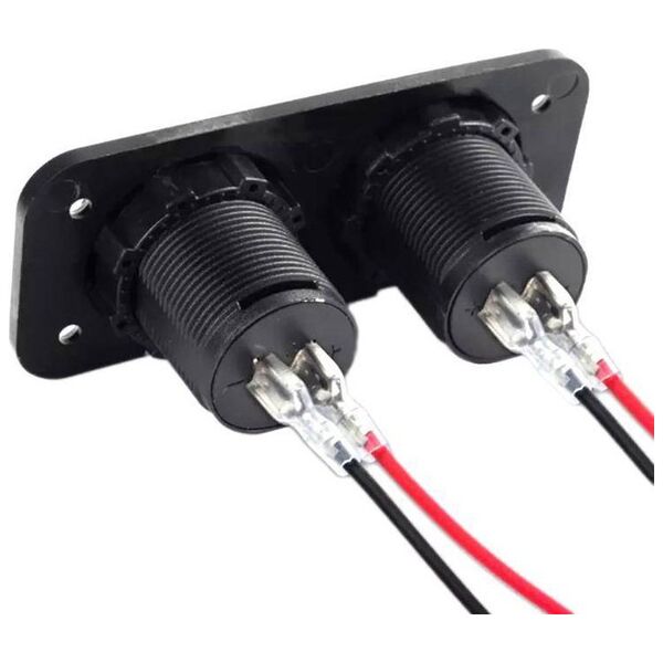 Ładowarka PLS37B CAR CHARGER VOLTOMETER