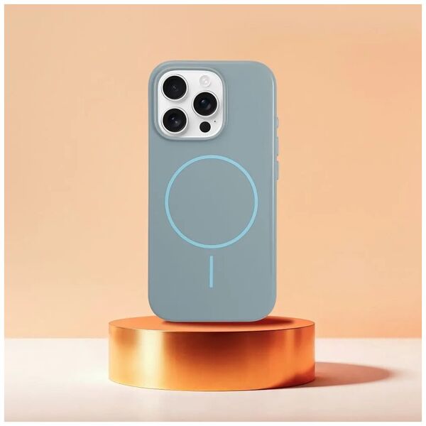 Premium Glossy Mag Cover kompatybilny z MagSafe i Camera Control button pasuje do IPHONE 16 miętowy