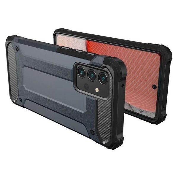 Pancerne hybrydowe etui Hybrid Armor pokrowiec na Samsung Galaxy A26 - niebieskie