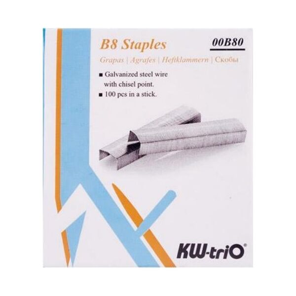 KW-TRIO Συρραπτικά KW-triO B8 0B80 1000 τμχ 11244091 4714218000320