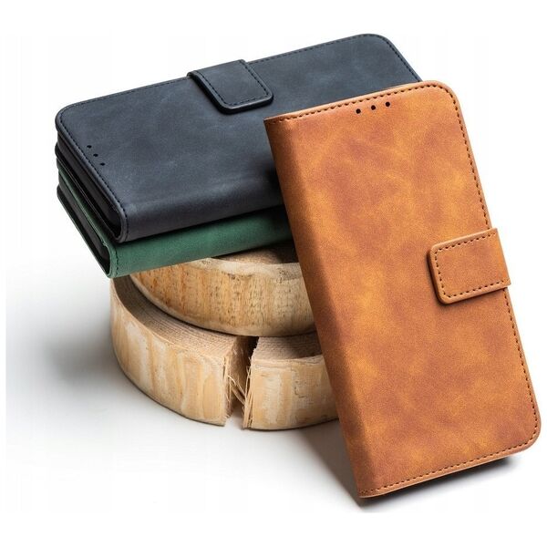 ForCell Kabura Forcell TENDER Book do IPHONE 13 brązowy