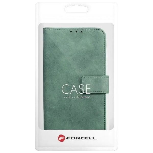 ForCell Kabura Forcell TENDER Book do SAMSUNG Galaxy S22 zielony