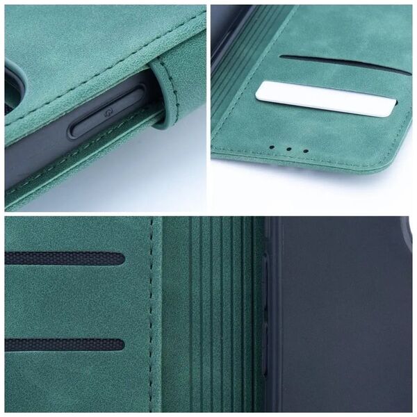 ForCell Kabura Forcell TENDER Book do SAMSUNG Galaxy S22 zielony