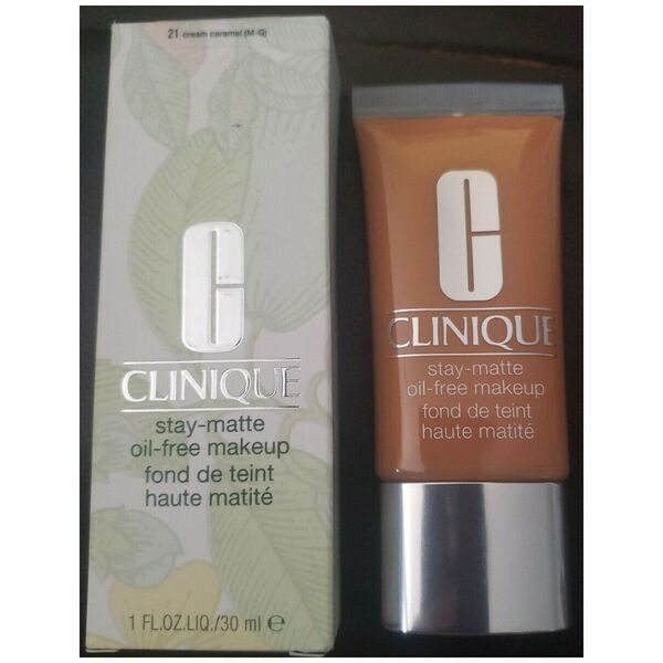 Clinique Clinique, Stay-Matte Makeup, Oil-free, Liquid Foundation, 21, Cream Caramel, 30 ml για γυναίκες 13078425 20714552602