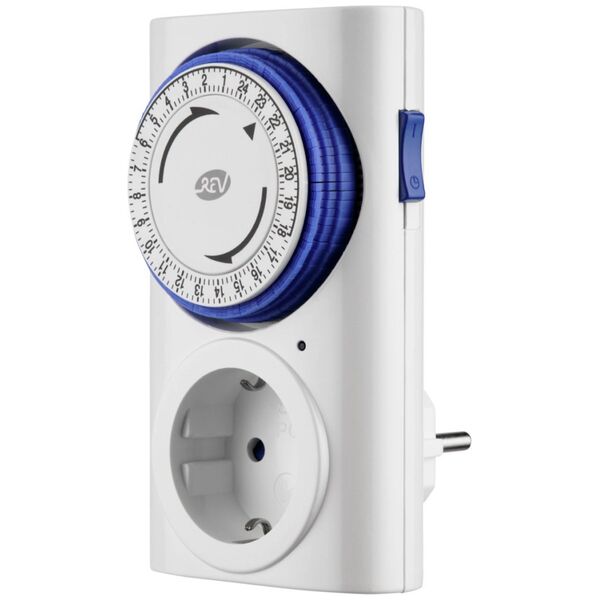 REV REV timer Premium analog white
