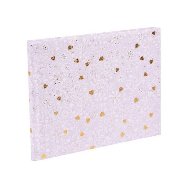 Goldbuch Svečių-užrašų knyga GOLDBUCH 77036 Finamente λιλά 100psl 25x20 | balti lapai [V] 13463464 4009835770368