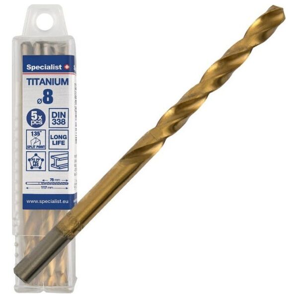 Specialist+ Specialist+ Titan met drill. γρ. 8mm 5vnt 10406149 4779039134289