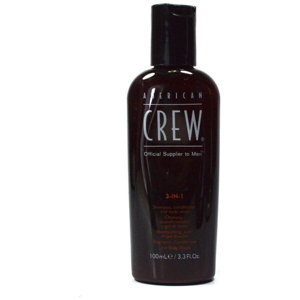 American Crew American Crew, Classic, Vegan, Σαμπουάν μαλλιών, Conditioner & Αφρόλουτρο 3-σε-1, Για Ενυδάτωση, 100 ml Για Άντρες 13077698 618862079029