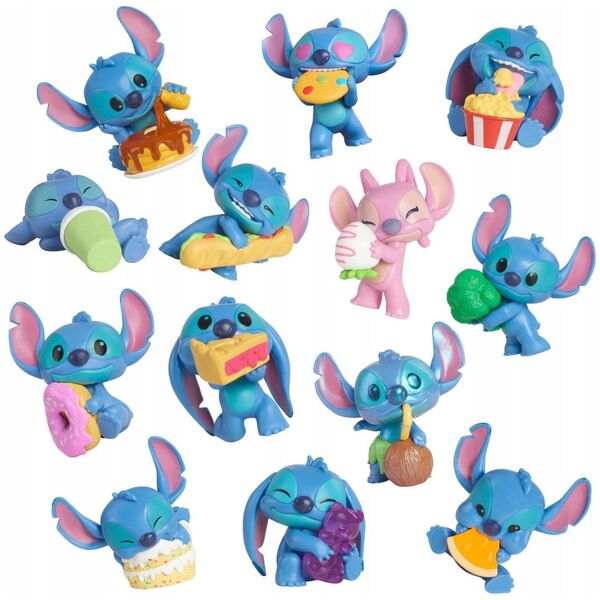 Disney Stitch Blind Capsule Food Figures 5cm Asst.