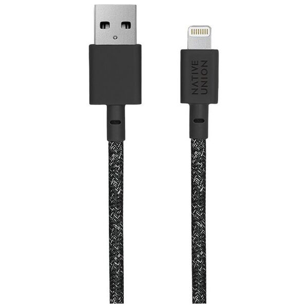 Native Union Belt Cable USB-A to Lightning 3m Black