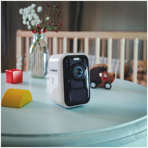 Albrecht Albrecht Home SC 100 WLAN Full HD Überwachungskamera Akku