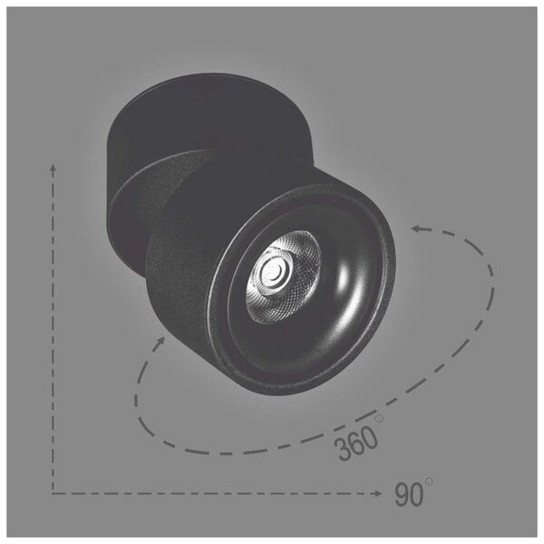 Φωτιστικό οροφής Tope TOPE LED DOWNLIGHT 10W, 4000K, ΜΑΥΡΟ 10681972 4772007006144