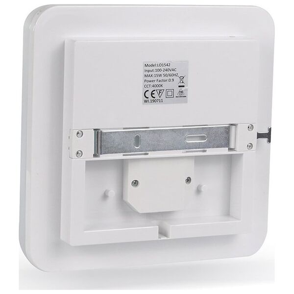 Φωτιστικό οροφής Lumax Φωτιστικό οροφής LED Lumax Ambid I LO2442 24W 2050lm 840 44 τετραγωνικό 10803010 5907377256076