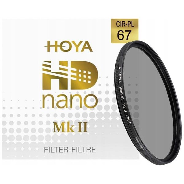 Filtr Hoya Hoya HD Nano MK II Pol circular Filter 67mm