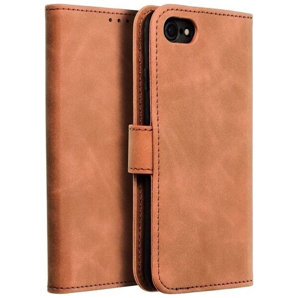 ForCell Kabura Forcell TENDER Book do IPHONE 7 / 8 / SE 2020 brązowy