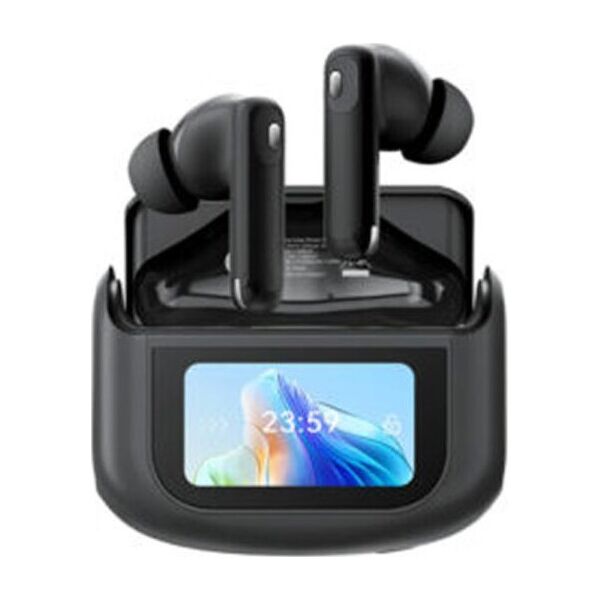 Blackview Słuchawka bluetooth AirBuds 12 TWS BT 5.4 LCD  Czarny 400mAh