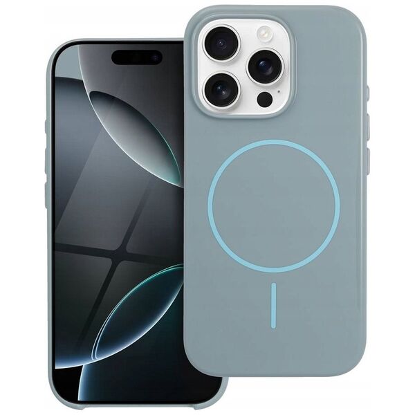 Glossy Mag Cover kompatybilny z MagSafe pasuje do IPHONE 13 PRO MAX miętowy