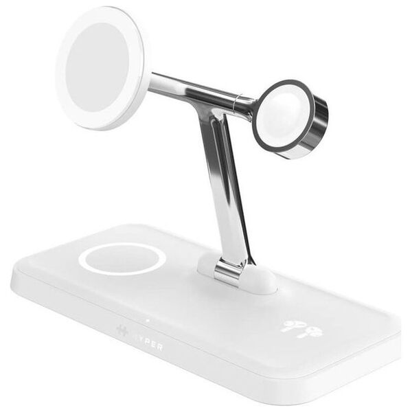 Targus HYPERJUICE QI2 4 IN 1/CHARGING STAND - Baltas