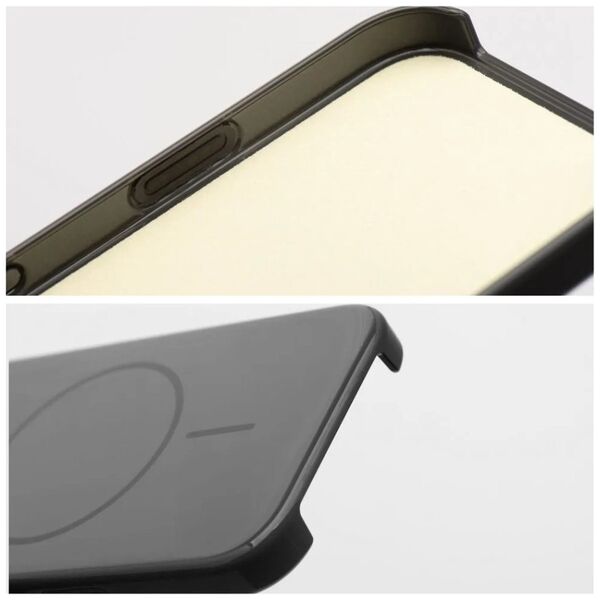 Premium Glossy Mag Cover kompatybilny z MagSafe i Camera Control button pasuje do IPHONE 16 PLUS czarny