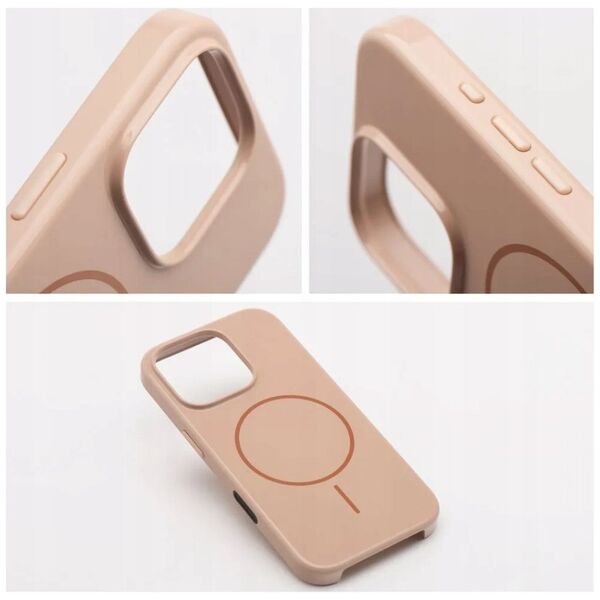 Premium Glossy Mag Cover kompatybilny z MagSafe i Camera Control button pasuje do IPHONE 16 PRO pustynny złoty