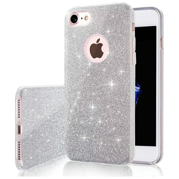 Glitter 3in1 case for Samsung Galaxy A56 5G silver 5906961957269